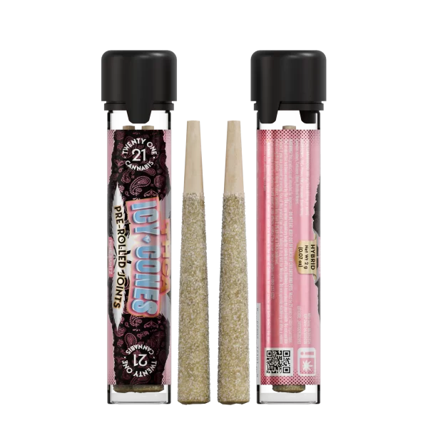 Pink Runtz Icy Cones THCa Prerolls