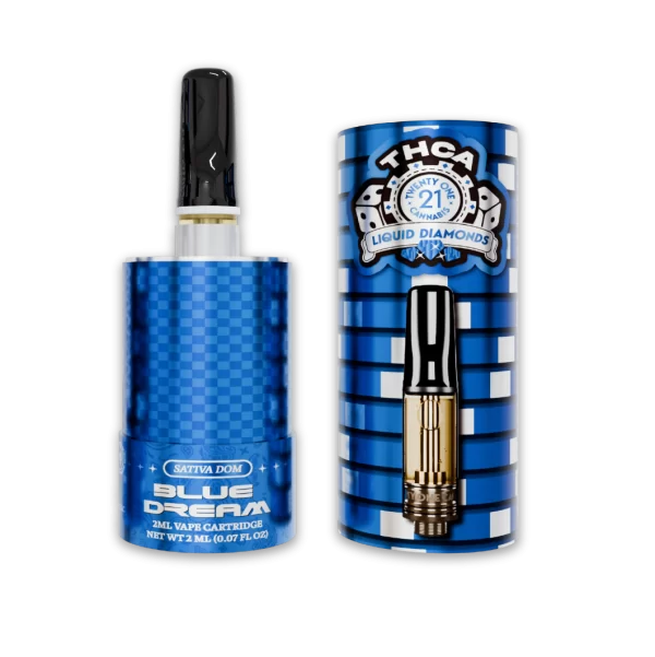 Twenty One Cannabis Blue Dream 2ML THCa Liquid Diamonds Cartridge