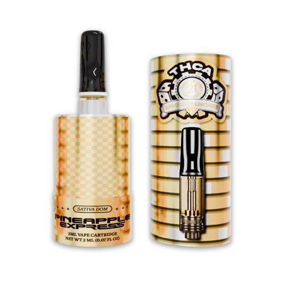 Twenty One Cannabis Pineapple Express 2ML THCa Liquid Diamonds Cartridge