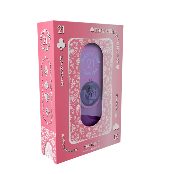 Mini-Pink-Runtz-disposable-vape-box-left-side