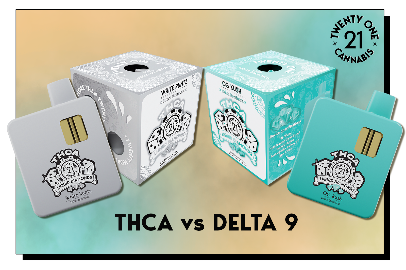 THCA vs Delta-9 - Featured Image