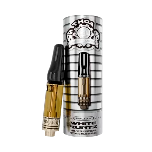 2ml THCa Liquid Diamonds Vape Cartridge White Runtz vape and box