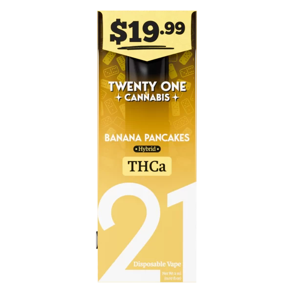 THCa 2ml Disposable Vape - Banana Pancakes (Hybrid)