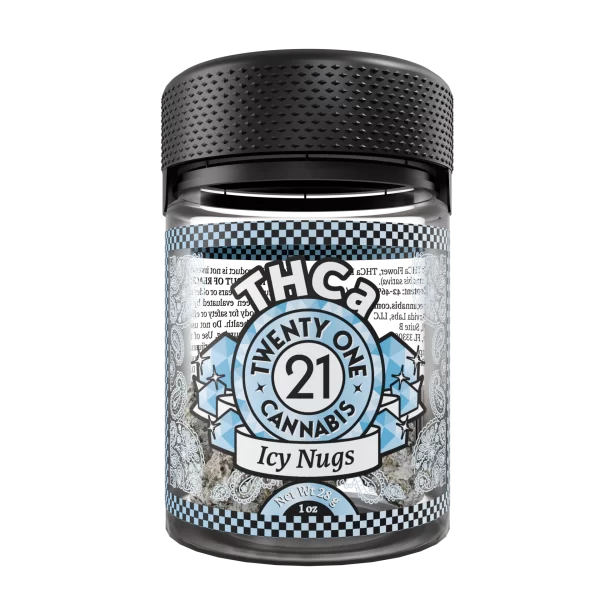 THCa Flower - Icy Nugs 1 oz Jars