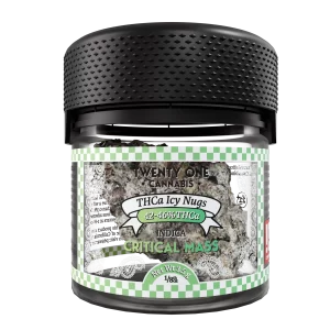 THCa Flower – Icy Nugs 3.5g – Critical Mass (Indica)
