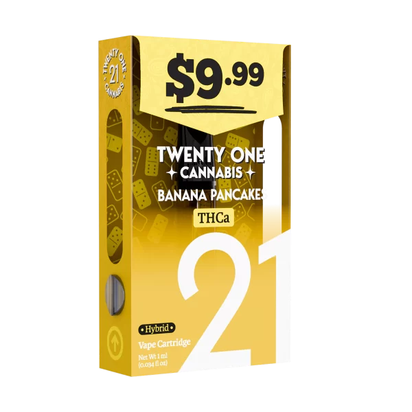 THCa 1ml Vape Cartridge - Banana Pancakes (Hybrid)