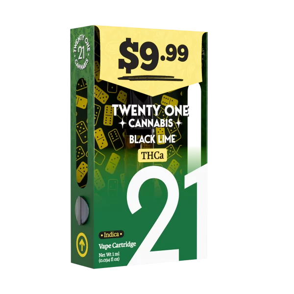 THCa 1ml Vape Cartridge - Black Lime (Indica)