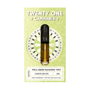 THCa & THCp 1ml Vape Cartridge - Lemon Skunk (Sativa)