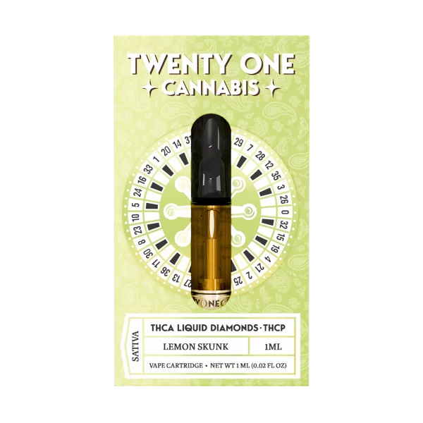 THCa & THCp 1ml Vape Cartridge - Lemon Skunk (Sativa)