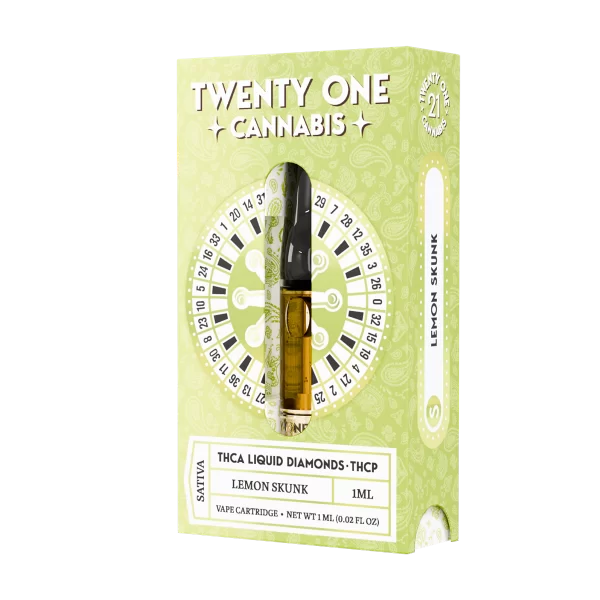 THCa & THCp 1ml Vape Cartridge - Lemon Skunk (Sativa)