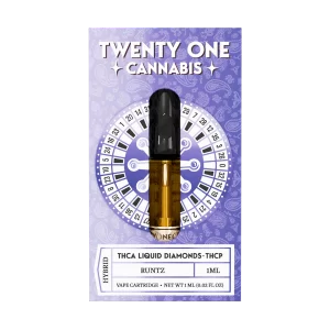 THCa & THCp 1ml Vape Cartridge - Runtz (Hybrid)