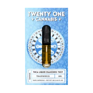 THCa & THCp 1ml Vape Cartridge - Trainwreck (Sativa)