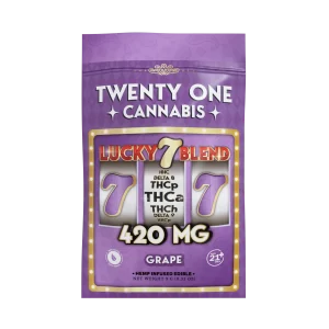 High Dose Blend Edible - Lucky 7 - Grape