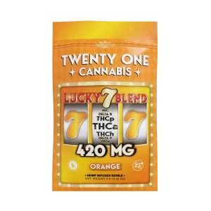 High Dose Blend Edible - Lucky 7- Orange