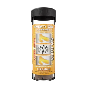 High Dose Blend Edible - Lucky 7- Orange