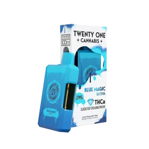 THCa 3.5ml Liquid Diamonds Disposable Vape - Blue Magic (Sativa)