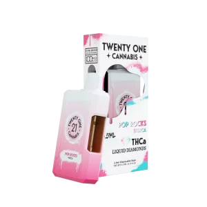 THCa 3.5ml Liquid Diamonds Disposable Vape - Pop Rocks (Indica)