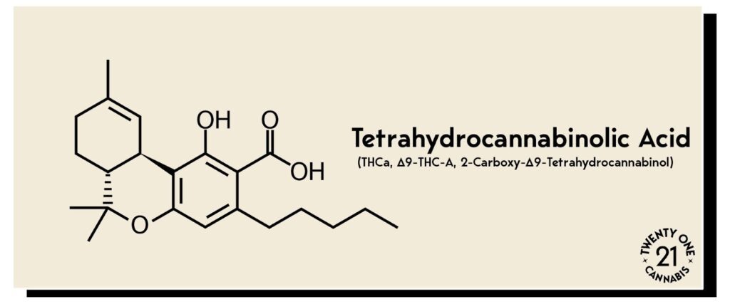 THCa - Molecular Structure